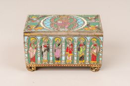 Casket in Medieval Manner