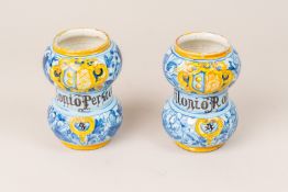 Two Albarello 