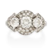 BAGUE EN OR ET DIAMANTS