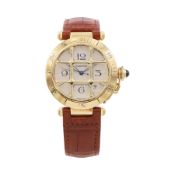 CARTIER PASHA REF.1621 IN YELLOW GOLD - From 1991
