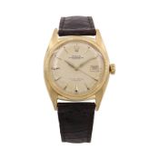 ROLEX DATJUST OVETTONE REF. 6105 IN YELLOW GOLD - From 1950