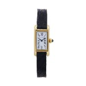 CARTIER TANK IN YELLOW GOLD - From 1950