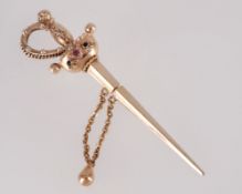Anstecknadel Schwert