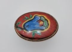 Ovale Brosche, um 1930