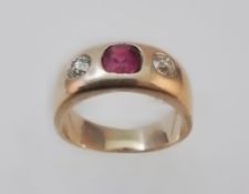 Allianz Brillant Rubin Ring