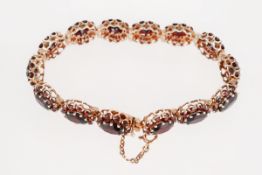 Granat Armband