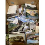 A VERY LARGE QUANTITY OF RAILWAY THEMED POSTCARDS