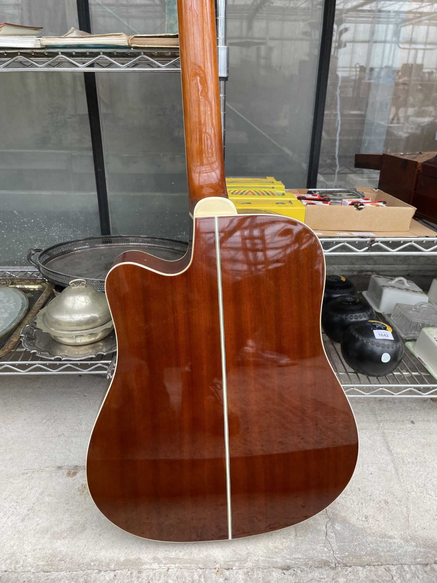 A GEAR4MUSIC 12 STRING ACOUSTIC GUITAR - Image 6 of 8