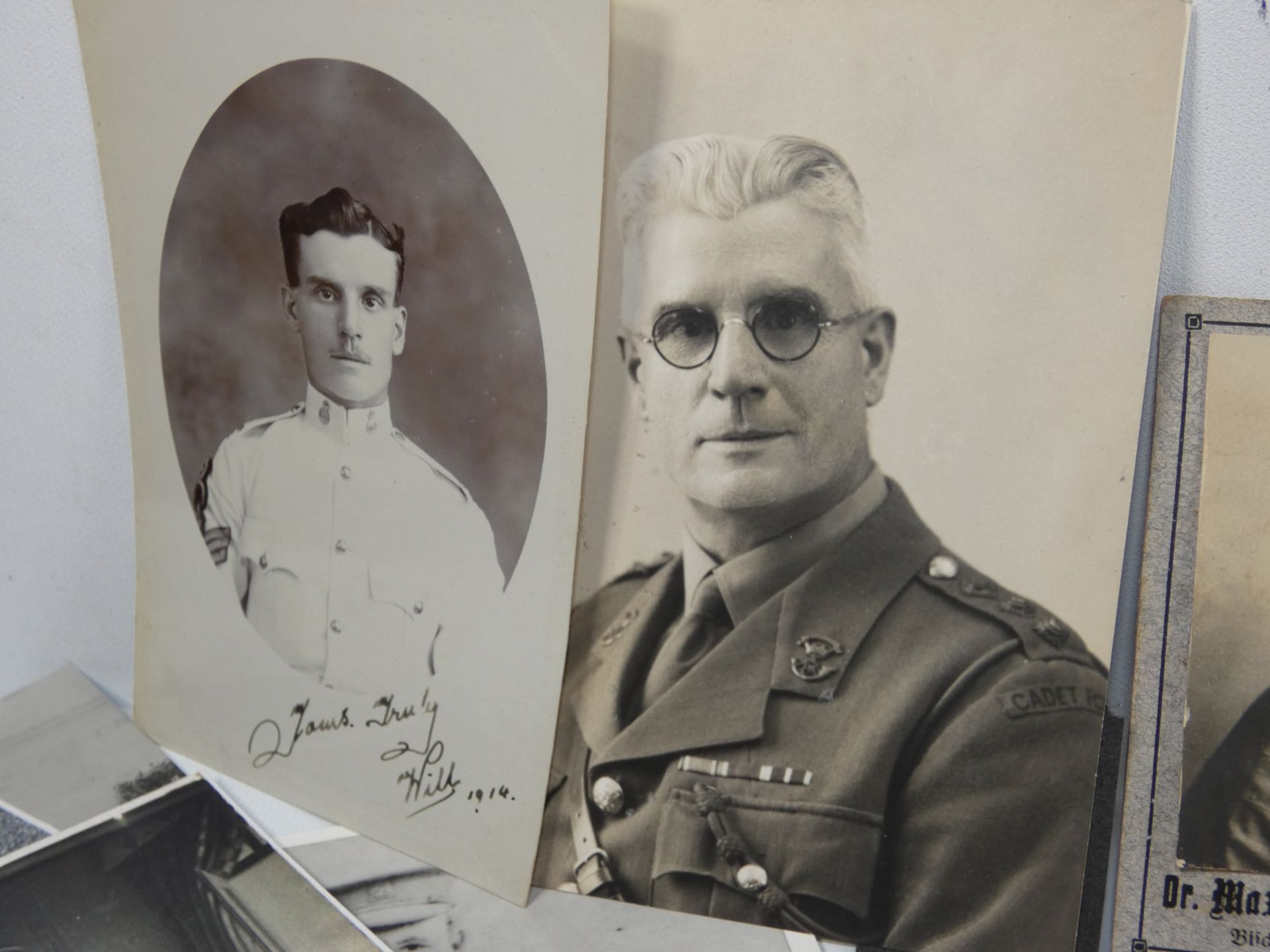 A COLLECTION OF MILITARY PHOTOGRAPHS AND EPHEMERA, SUBJECTS TO INCLUDE WILLIAM YOUNG V.C., WORLD WAR - Image 10 of 11