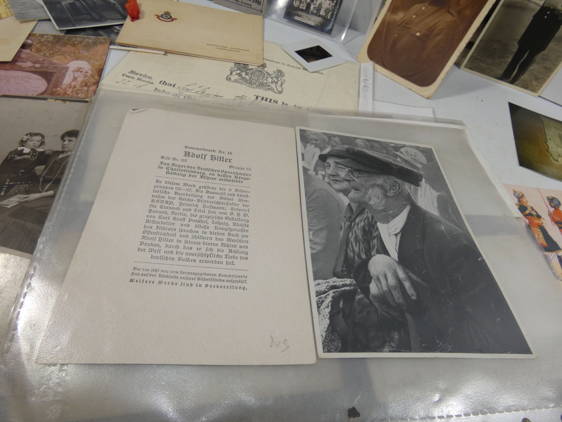 A COLLECTION OF MILITARY PHOTOGRAPHS AND EPHEMERA, SUBJECTS TO INCLUDE WILLIAM YOUNG V.C., WORLD WAR - Image 4 of 11