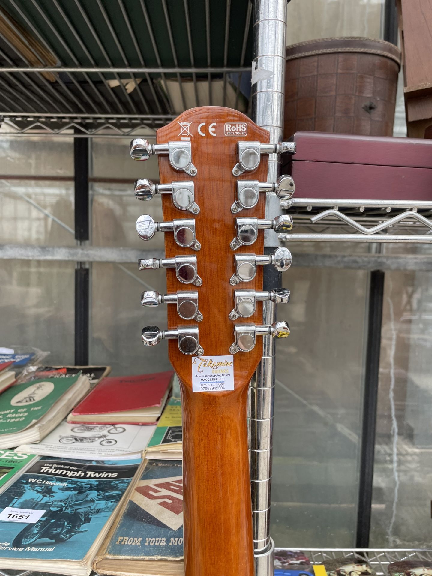 A GEAR4MUSIC 12 STRING ACOUSTIC GUITAR - Image 5 of 8