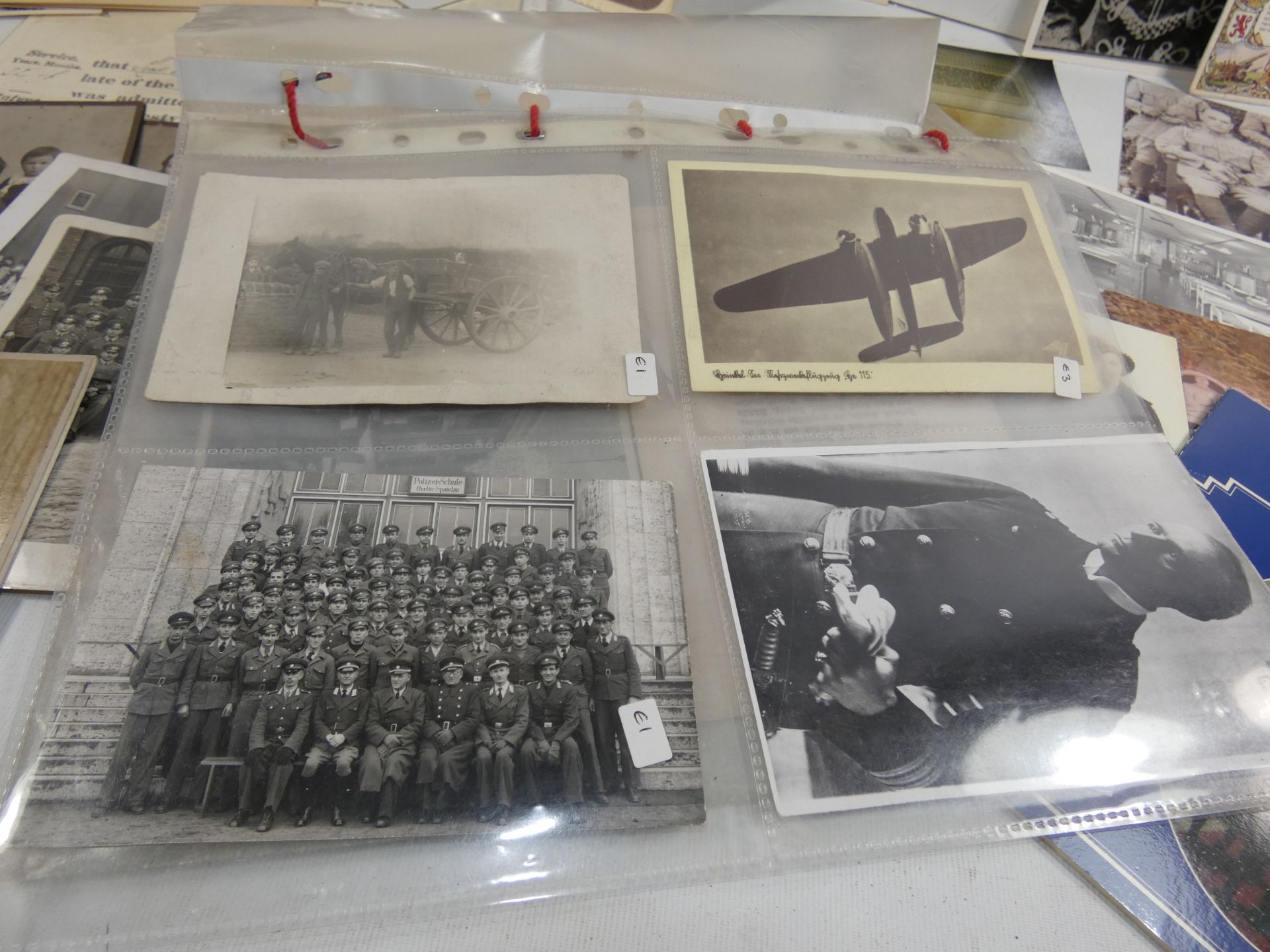 A COLLECTION OF MILITARY PHOTOGRAPHS AND EPHEMERA, SUBJECTS TO INCLUDE WILLIAM YOUNG V.C., WORLD WAR - Image 3 of 11