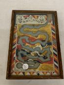 AN ANTIQUE 'RAID JESUS DEL GRAN PODER' 1927 GAME OF DEXTERITY, FROM SPAIN