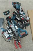 2 CHOP MITRE SAWS ERBANER NO VAT