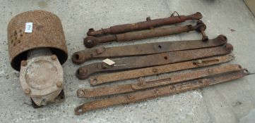 FERGUSON LINKAGE AND BELT PULLEY NO VAT