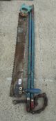 A MASONRY CROSS CUT SAW + VAT