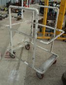 A WHITE TROLLEY NO VAT