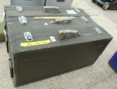 3 GREEN ALUM. MOD CASES 76X38X16CM + VAT