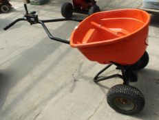 AN AGRIFAB SEED SPINNER NO VAT
