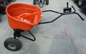 AN AGRIFAB SEED SPINNER NO VAT