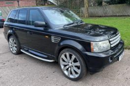 RANGE ROVER SPORT HSE A10EW FIRST REG 2008 3.6 L DIESEL AUTOMATIC APPROX 119500 MILES PRIVATE