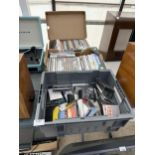 AN ASSORTMENT OF PC GAMES AND CASSETTES