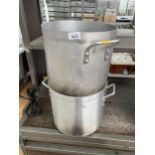 TWO COOKING POTS