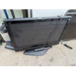 A PANASONIC VIERA 37" TV WITH REMOTE