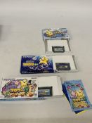 THREE BOXED GAMEBOY ADVANCE GAMES - DENSETSU NO STARFY (THE LEGENDARY STARFY) 1, 2, 3 - COMPLETE