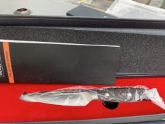 A CHEFS KNIFE IN BOX