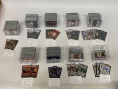 A HUGE COLLECTION OF 1300+ 1990'S STAR WARS BLACK BORDER AND SPECIAL EDITION COLLECTABLE TRADING