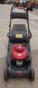 A HONDA HRX 476 LAWN MOWER IN FULL WORKING ORDER NO VAT
