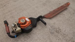 A STIHL HS 86T HEDGE TRIMMER IN WORKING ORDER NO VAT