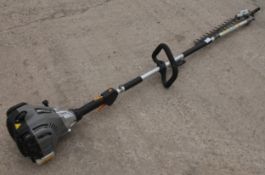 A TITAN LONG REACH HEDGE CUTTER IN WORKING ORDER NO VAT
