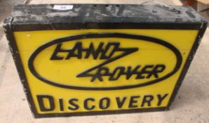 A LAND ROVER DISCOVERY SIGN NO VAT