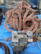 ENGINE AND ROPE ETC. NO VAT