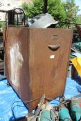 A CABINET AND GRINDERS ETC. NO VAT