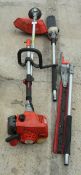 A MITOX 28 MT MULTI TOOL CHAINSAW/STRIMMER/HEDGE CUTTER NO VAT