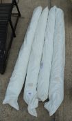 4 ROLLS OF VISQUEEN, 25 M NO VAT