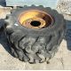 2 WHEEL & TYRES 12.0 - 12.5 X 18 IN GOOD ORDER NO VAT - Image 1 of 2