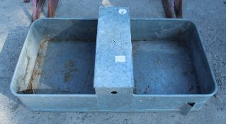 A DOUBLE WATER TROUGH + VAT