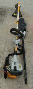 RYOBI STRIMMER AND CHAINSAW ATTACHMENT NO VAT