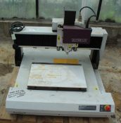 A TECHSOFT TS400 CNC ENGRAVER IN WORKING ORDER NO VAT
