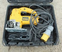 A DEWALT DW 341 110 JIGSAW IN WORKING ORDER NO VAT