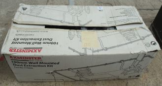 AN AXMINSTER DUST EXTRACTOR KIT IN WORKING ORDER NO VAT