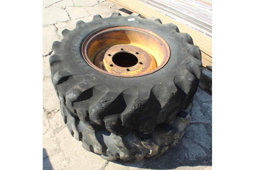 2 WHEEL & TYRES 12.0 - 12.5 X 18 IN GOOD ORDER NO VAT - Image 2 of 2