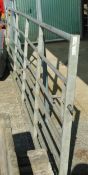 TWO G.I. GATES 1 X 12 FOOT AND 1 X 14 FOOT + VAT