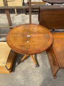 A REPRODUX (BEVAN FUNNELL) PEDESTAL TABLE, 24" DIAMETER