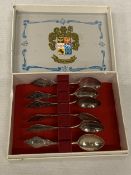 A SET OF SIX XRF TESTED TO 99.82% SILVER SPOONS, WEIGHT 38.51g
