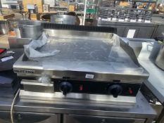 A NEW TWO BURNER GAS GRIDDLE